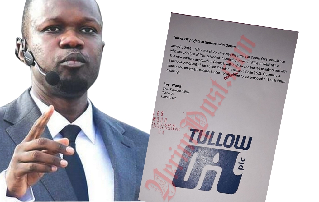 Ces documents qui prouvent que Tullow Oil a versé de l’argent à Sir Sonko Ousmane - Par