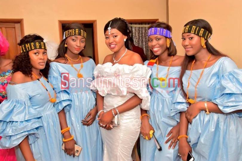 04 Photos : Mimi, l’Ex copine de Sadio Mané encore plus radieuses dans ses tenues traditionnelles