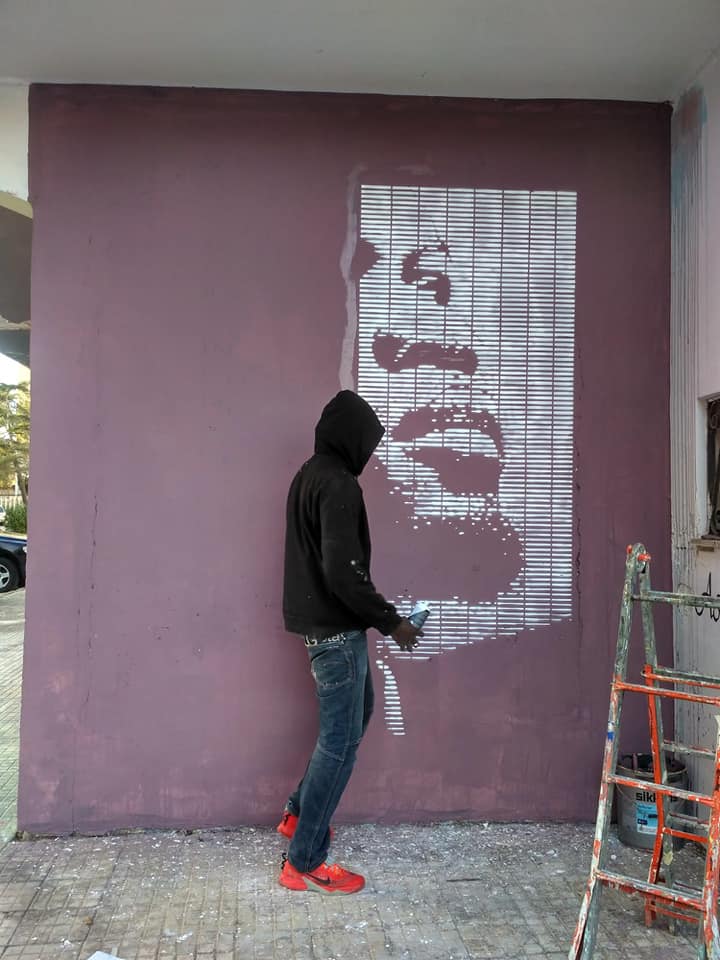 (10 photos) Incroyable: Le portrait de Ousmane Sonko peint sur un mur en Italie