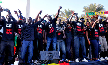 Manifestation du mouvement Yen a marre à Dakar