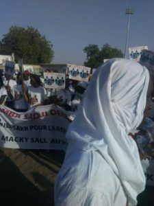 Méga_meeting : Samba Sadji du LSS mobilise la population de Sam pour la réélection de Macky Sall