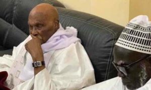 Abdoulaye Wade et le Khalife des Mouride