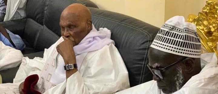 Abdoulaye Wade et le Khalife des Mouride