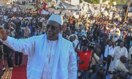 Macky Sall à Touba