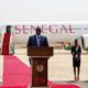 Macky Sall réceptionnant l' AirBus A330 neo