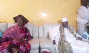 Mariama Sarr et le Khalife de Medina Baye Niass