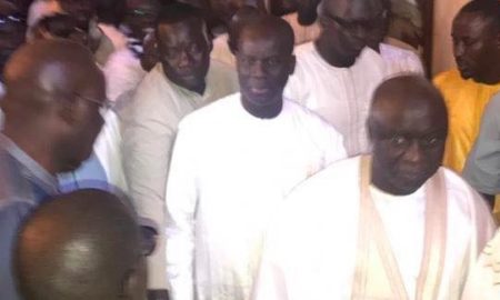 Pape Diop, Idrissa Seck et Malick Gackou à Touba