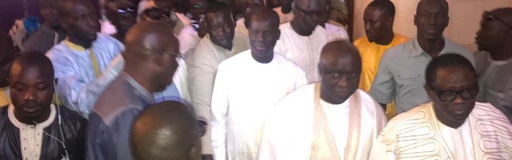 Pape Diop, Idrissa Seck et Malick Gackou à Touba