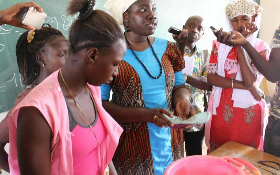 Kaolack : l'ONG Plan dote 1276 serviettes hygièniques aux jeunes filles de Keur Madiabel