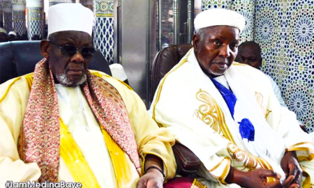 Cheikh Ahmed Tidiane Niass et Baba Lamine niass