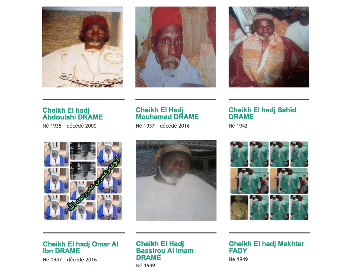 DESCENDANCE Cheikh Seydi El Hadj Omar Drame 1-min