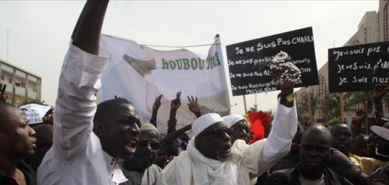 manifestation de musulmans du sénégal