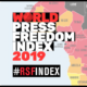 Classement RSF 2019 reporter sans frontière