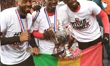 Ismail Sarr, Abdoulaye Diallo et Mbaye Niang Rennes 3