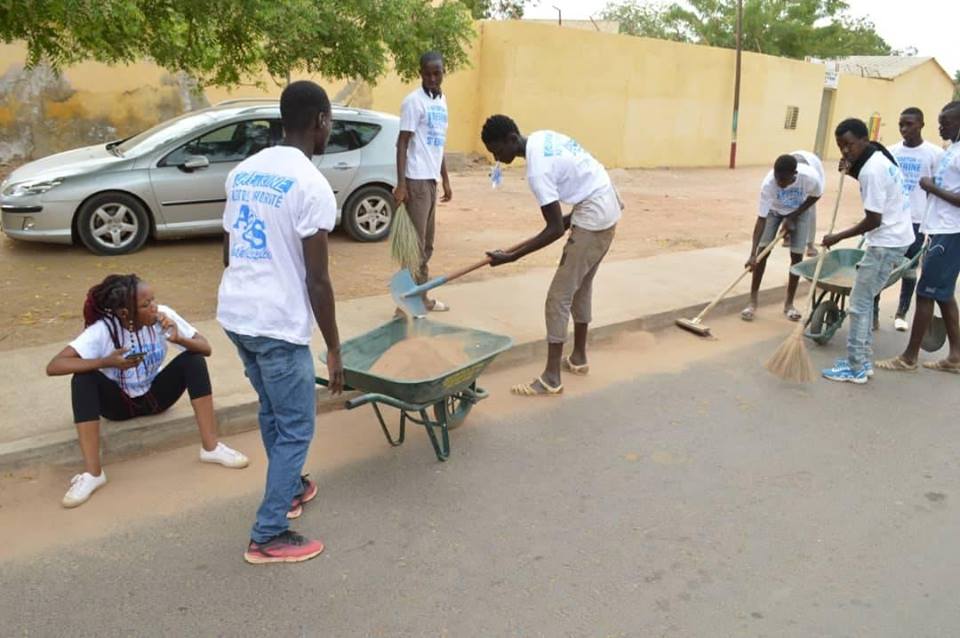 Cadre de vie-"Ville propre"  : à Kaffrine, les jeunes suivent déjà la voie indiquée par le Président Macky Sall