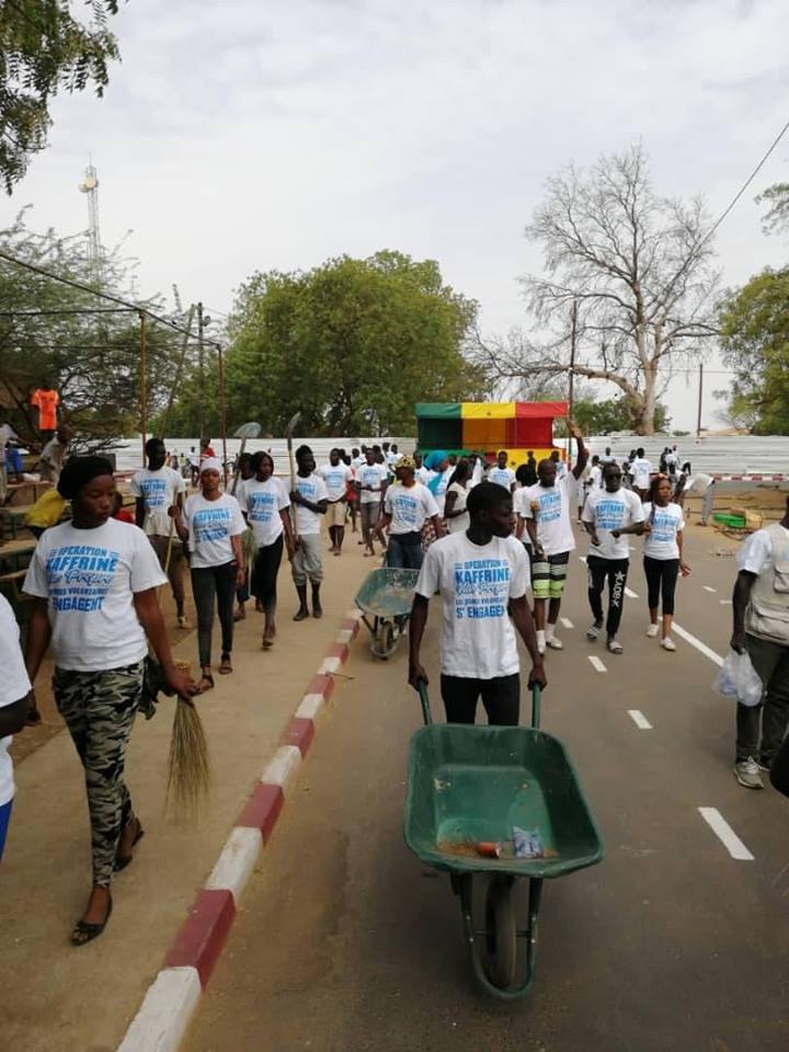 Cadre de vie-"Ville propre"  : à Kaffrine, les jeunes suivent déjà la voie indiquée par le Président Macky Sall