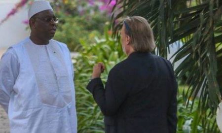 Macky Sall et Lionel Mandeix