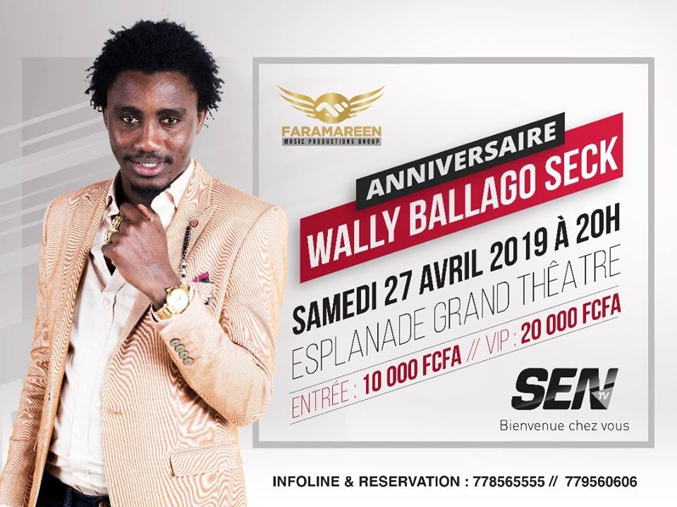 Photo : les images des répétitions de Wally Seck dans les préparatifs de son anniversaire