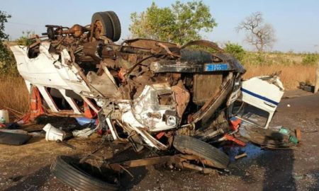 Koungheul : une collision entre un véhicule particulier et un car "Ndiaga Ndiaye" fait plusieurs blessés