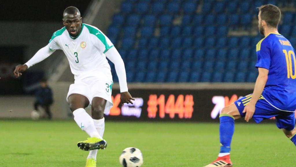 Kalidou Koulibaly, lors du match Sénégal-Bosnie du 27 mars 2018 au Havre