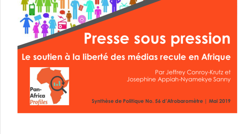 Les Africains veulent-ils des médias libres : l'Enquête d’Afrobaromètre qui prouve que les Sénégalais n'ont pas confiance en leur presse