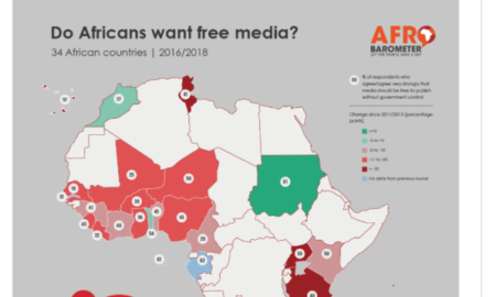 Couverture du Rapport d’Afrobaromètre