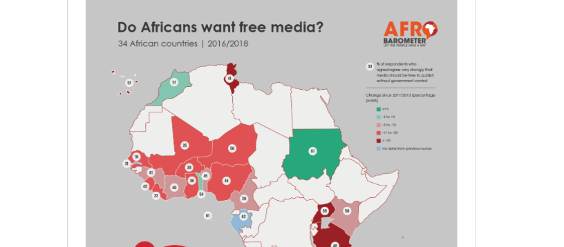 Couverture du Rapport d’Afrobaromètre