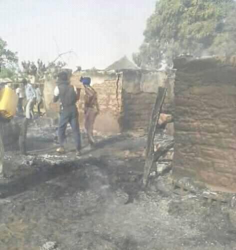 Ndiaffate : un incendie ravage 6 concessions dans le village de Kossy Aly Gueye