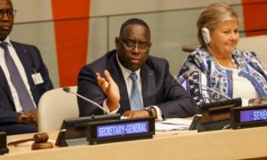 MACKY SALL SÉNÉGAL-ONU