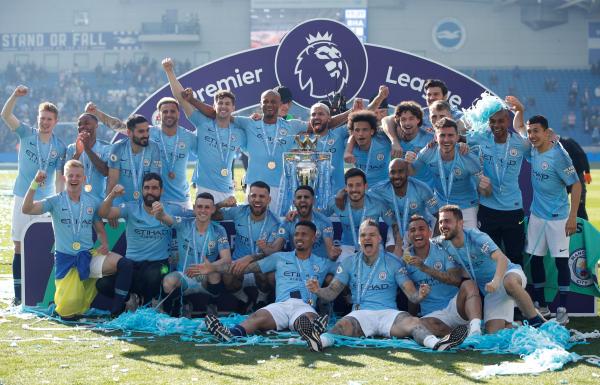 Premier league Manchester City sacré champion