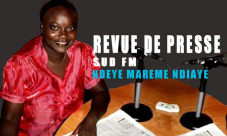 Revue de Presse Sud fm Par Ndèye Marème Ndiaye
