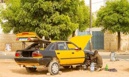 Taxi Dakar Jaune-Noir