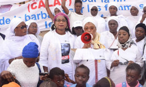 Saint Louis : la CALAF et l'Eif marchent contre les violences faites aux femmes et aux filles