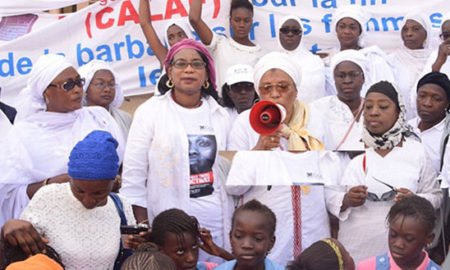 Saint Louis : la CALAF et l'Eif marchent contre les violences faites aux femmes et aux filles