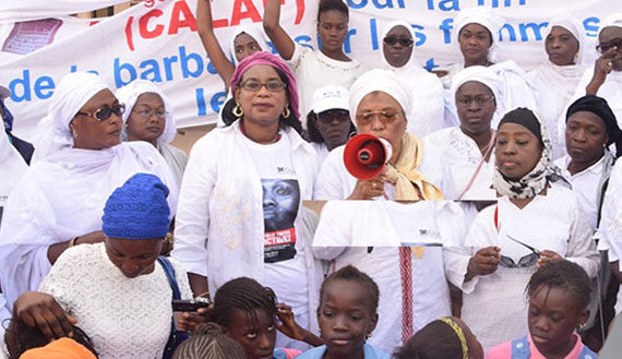 Saint Louis : la CALAF et l'Eif marchent contre les violences faites aux femmes et aux filles