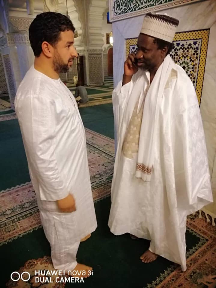 Photos : Cheikh Mahy Cissé à la Zawiya de Seydina Cheikh Ahmad Tidiany