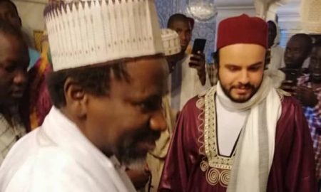 Photos : Cheikh Mahy Cissé à la Zawiya de Seydina Cheikh Ahmad Tidiany