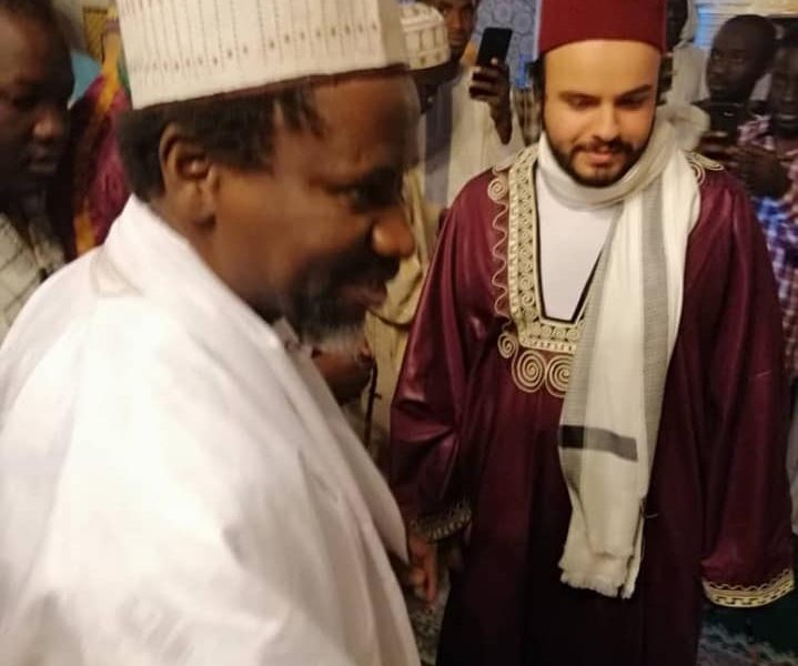 Photos : Cheikh Mahy Cissé à la Zawiya de Seydina Cheikh Ahmad Tidiany