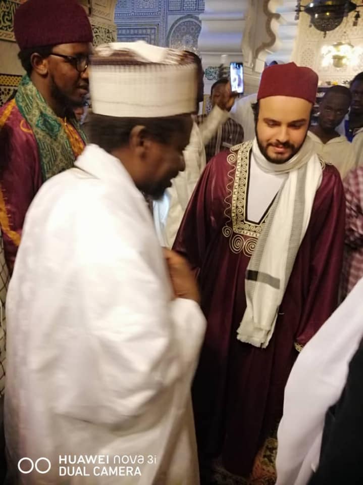 Photos : Cheikh Mahy Cissé à la Zawiya de Seydina Cheikh Ahmad Tidiany