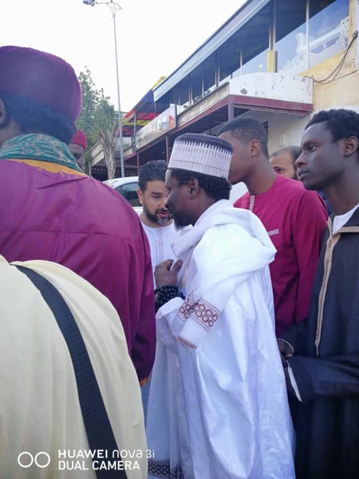 Photos : Cheikh Mahy Cissé à la Zawiya de Seydina Cheikh Ahmad Tidiany