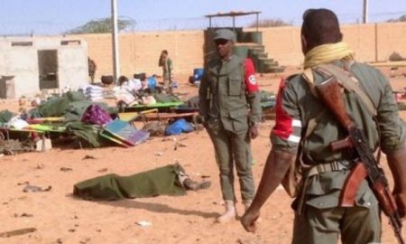 scène de crime au Mali des morts