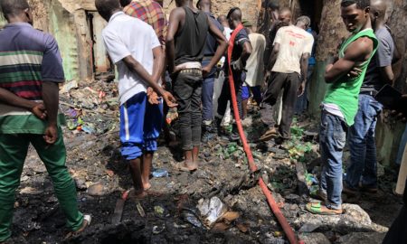 Marché Koungheul : plus de 20 millions emportés par un violent  incendie dans une boutique du célèbre commerçant Cheikh Leye