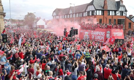 Après le sacre d’hier : l’exceptionnel accueil de Liverpool à Sadio Mané et compagnie (10 Photos)