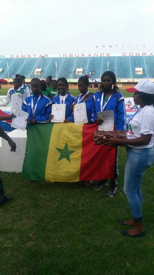 Préparations des Jeux Africains : la Koungheuloise et championne du Sénégal Fatou Gaye bat son record personnel en France