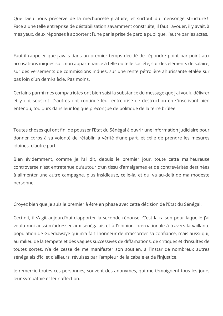 Urgent - Bousculé dans l'affaire PetroTim : Aliou Sall petit frère de Macky Sall démissionne de la Caisse de dépôts et de consignations