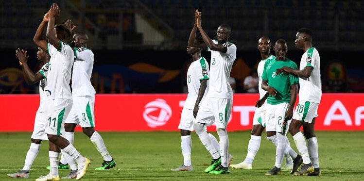 Les Lions du Sénégal après leur victoire sur la Tanzanie