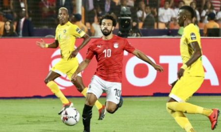 Mohamed Salah face au Zimbabwe