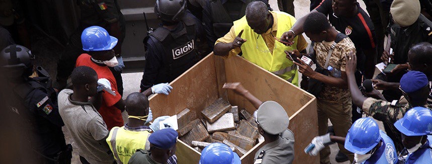 Au Sénégal : 1107 kilogrammes de cocaïne estimés à près de 90 milliards incinérés par la Douane