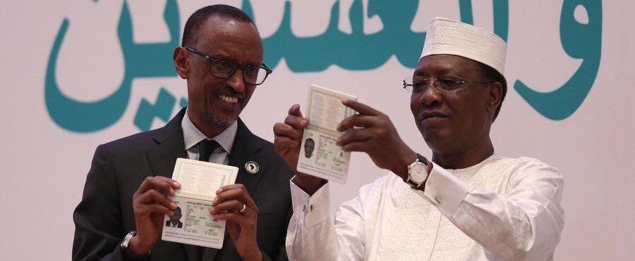 Le passeport africain Kagame - Idriss déby