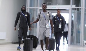 Les Lions entrain de quitter leur hôtel